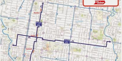 Карта проката велосипедов Мельбурн