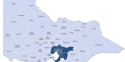 Карту Викторианский советов